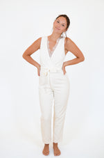 Staci White Romper