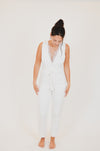 Staci White Romper