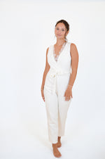 Staci White Romper