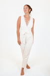 Staci White Romper