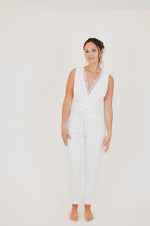 Staci White Romper