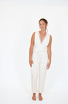 Staci White Romper