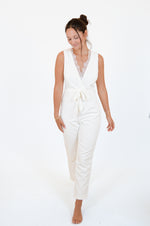 Staci White Romper