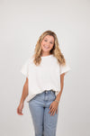The Chloe Top, White
