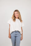 The Chloe Top, White