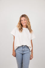 The Chloe Top, White