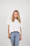 The Chloe Top, White