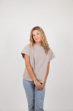 The Chloe Top, Grey