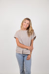 The Chloe Top, Grey