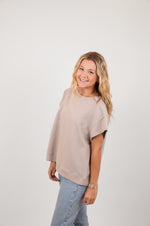 The Chloe Top, Grey