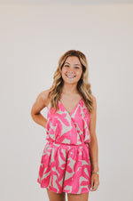 Fuchsia Paloma Satin Set