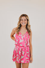 Fuchsia Paloma Satin Set