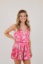 Fuchsia Paloma Satin Set