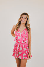 Fuchsia Paloma Satin Set