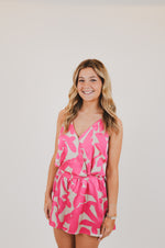 Fuchsia Paloma Satin Set