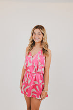 Fuchsia Paloma Satin Set
