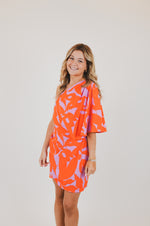 One Shoulder Bold Tropics Bodycon Dress