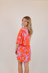 One Shoulder Bold Tropics Bodycon Dress