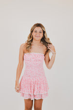 Smocked Body with Lace Trim