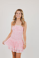 Smocked Body with Lace Trim