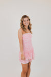 Smocked Body with Lace Trim