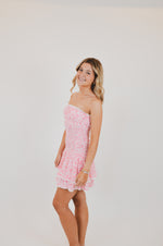 Smocked Body with Lace Trim