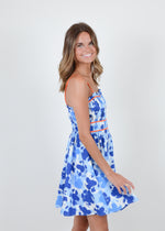 Beth Dress, Blue