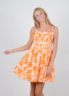 Beth Dress, Orange