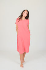 Starburst Casual Dress with Pockets