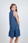 Florence Dress, Blue