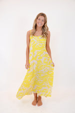 Yellow and Cream Maxi