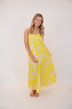 Yellow and Cream Maxi