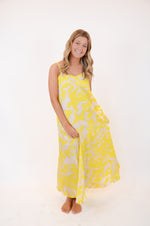 Yellow and Cream Maxi