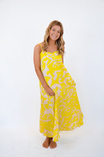 Yellow and Cream Maxi
