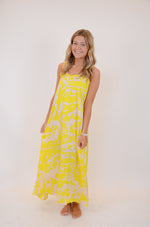 Yellow and Cream Maxi