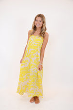 Yellow and Cream Maxi