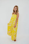 Yellow and Cream Maxi