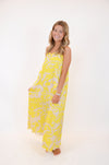 Yellow and Cream Maxi