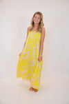 Yellow and Cream Maxi