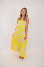 Yellow and Cream Maxi