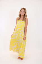 Yellow and Cream Maxi