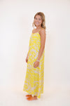 Yellow and Cream Maxi