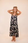 Black and Cream Maxi