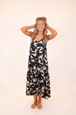 Black and Cream Maxi