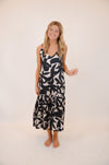 Black and Cream Maxi
