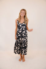 Black and Cream Maxi