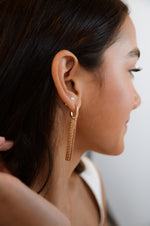 Drips of Gold Earrings