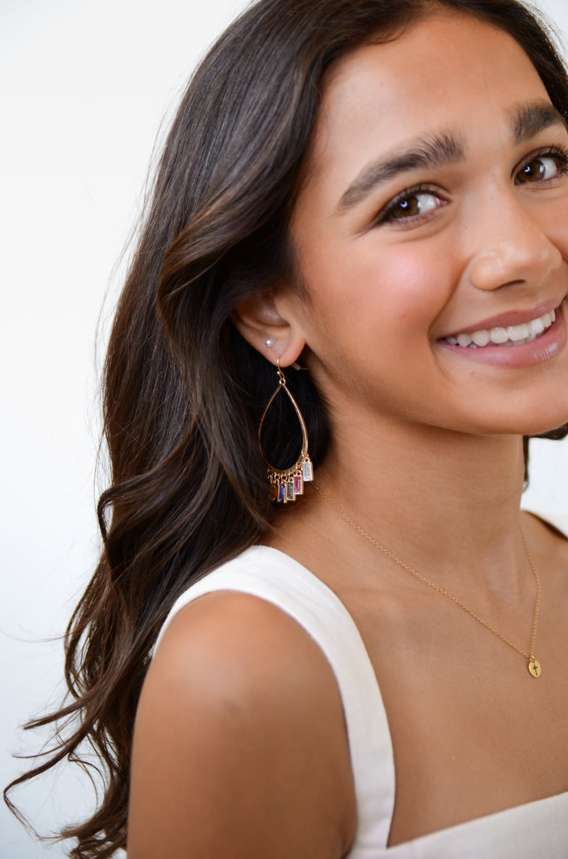 Dangle in Color Earrings