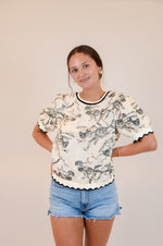 Black and White Top