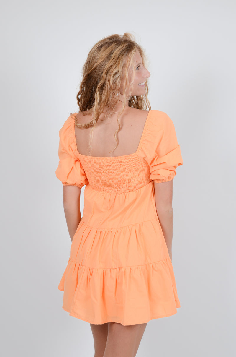 Orange Doll Dress